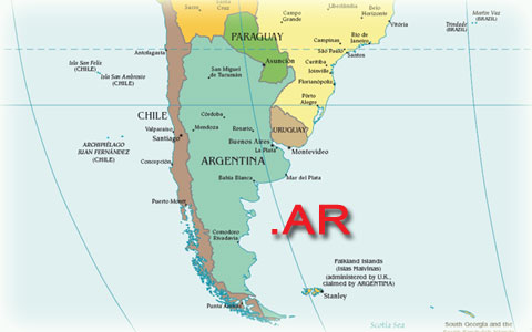 Национальный домен Аргентины - AR