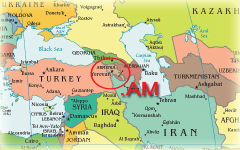 Национальный домен Армении - AM